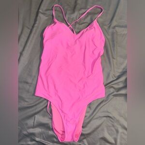 NWT aerie open back swimsuit